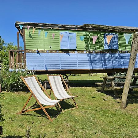 Roulotte Fleur Des Champs Villa Sigalens Eksteriør bilde