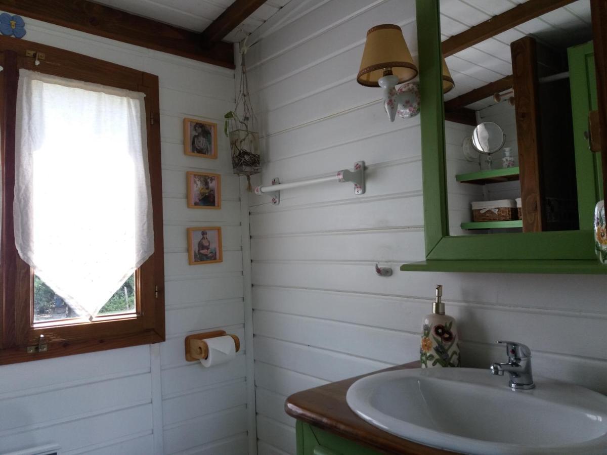 Roulotte Fleur Des Champs Villa Sigalens Eksteriør bilde